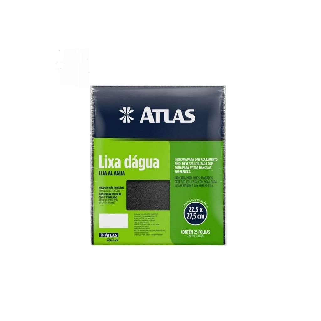 Lixa D'água Grão 180 | Atlas