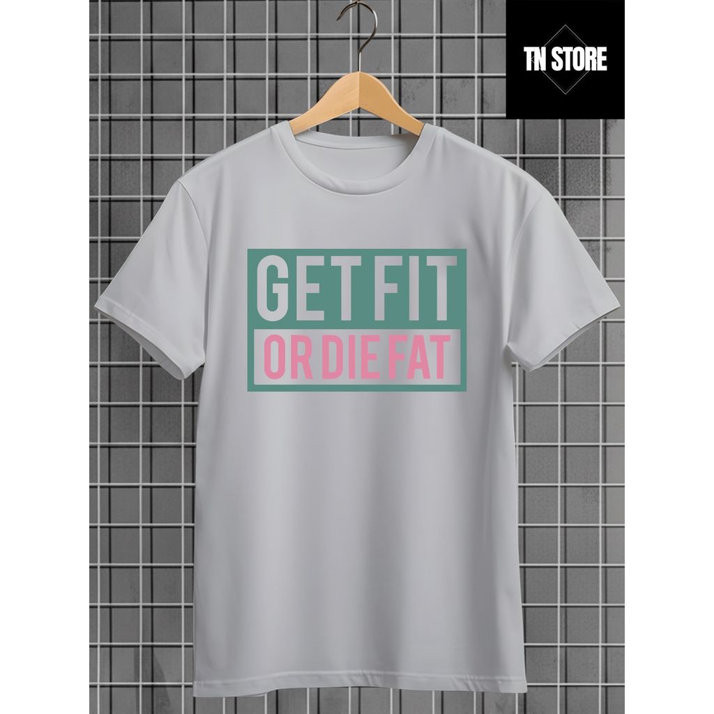 Camiseta Fitness Academia Gym Treino Esporte Camisa Blusa Unissex Masculino Feminino 100% Algodão Preto Branco Plus Size