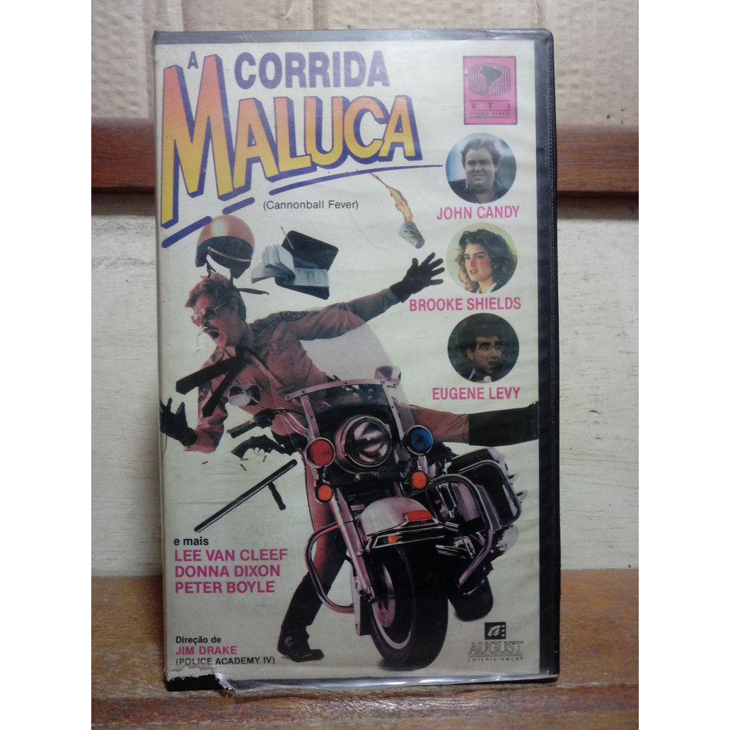 Vhs Corrida Maluca - Brooke Shields