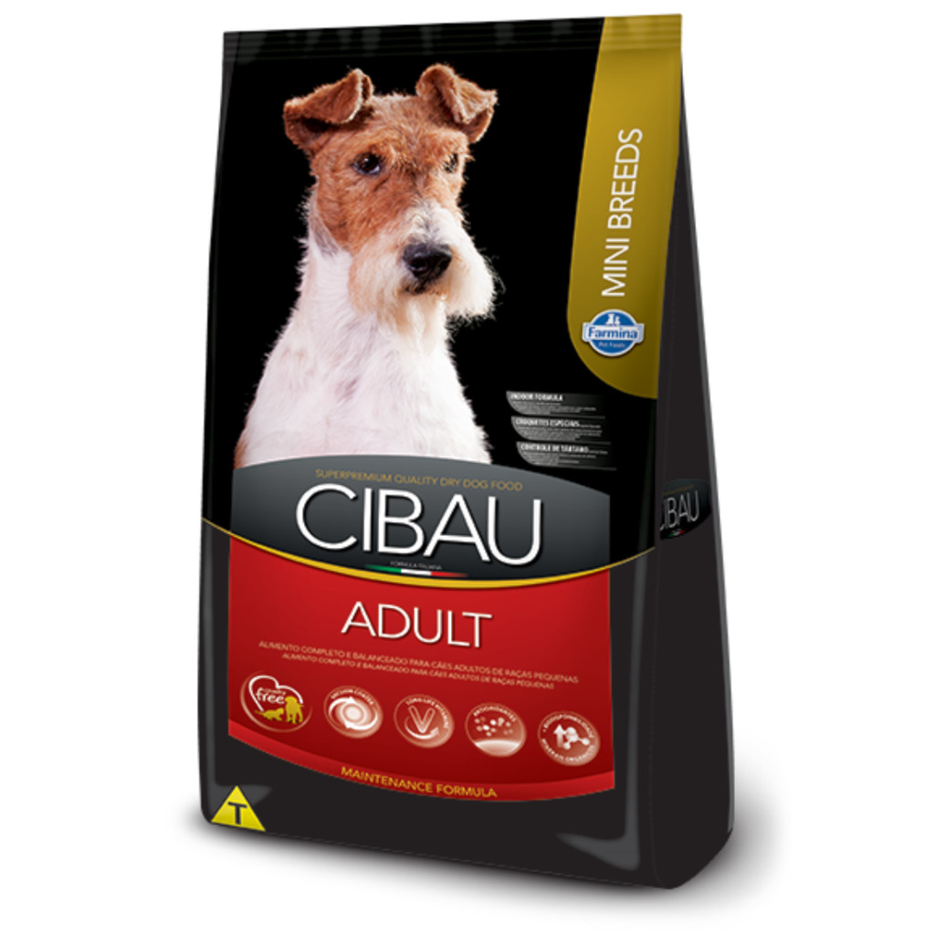 Ração Cibau Mini Breeds para Cães Adultos de Raças Pequenas 15kg