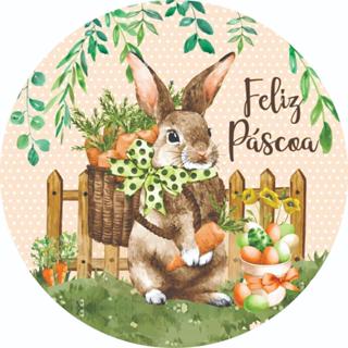 Capa Mini Painel 50x50 Personalizado para Decoração de Festa - PASCOA em Oferta na Shopee