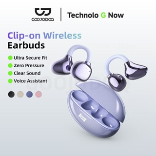 GOOJODOQ Fones De Ouvido Sem Fio Com Clipe Bluetooth 5.3 Conexão Estável Toque Inteligente E Assistente AI Gancho Ajustá em Oferta na Shopee