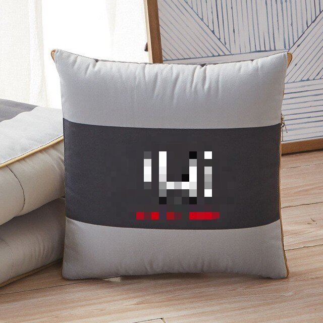 Novo estilo travesseiro de carro colcha um travesseiro engrossado colcha dupla utilização dois-em-um Multi-função almofa