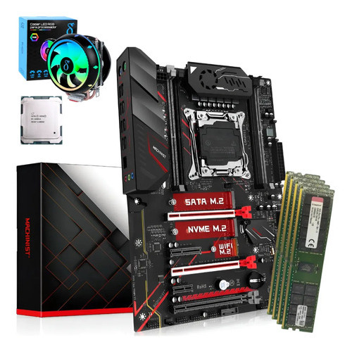 Kit Placa Mãe X99 E5-mr9a Pro Max + Xeon E5-2680 + 64gb Ddr4 Consulte Upgrade