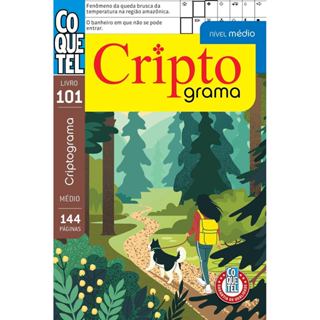 Livro Coquetel Criptograma 101 | Nível Médio em Oferta na Shopee