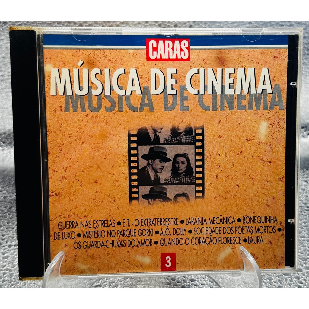 Cd - Musica de Cinema - Caras  Vol. 3