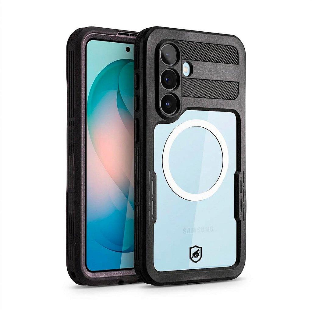Capa case capinha à Prova d'água Nautical MagSafepara Samsung Galaxy S26 Plus - Transparente - Gshield