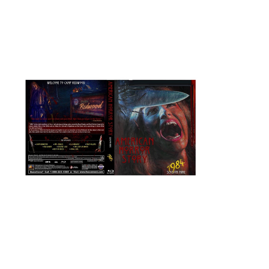 Dvd American Horror Story  - as 12 Temporadas Dublado ou Legendado - DvD - dvd -