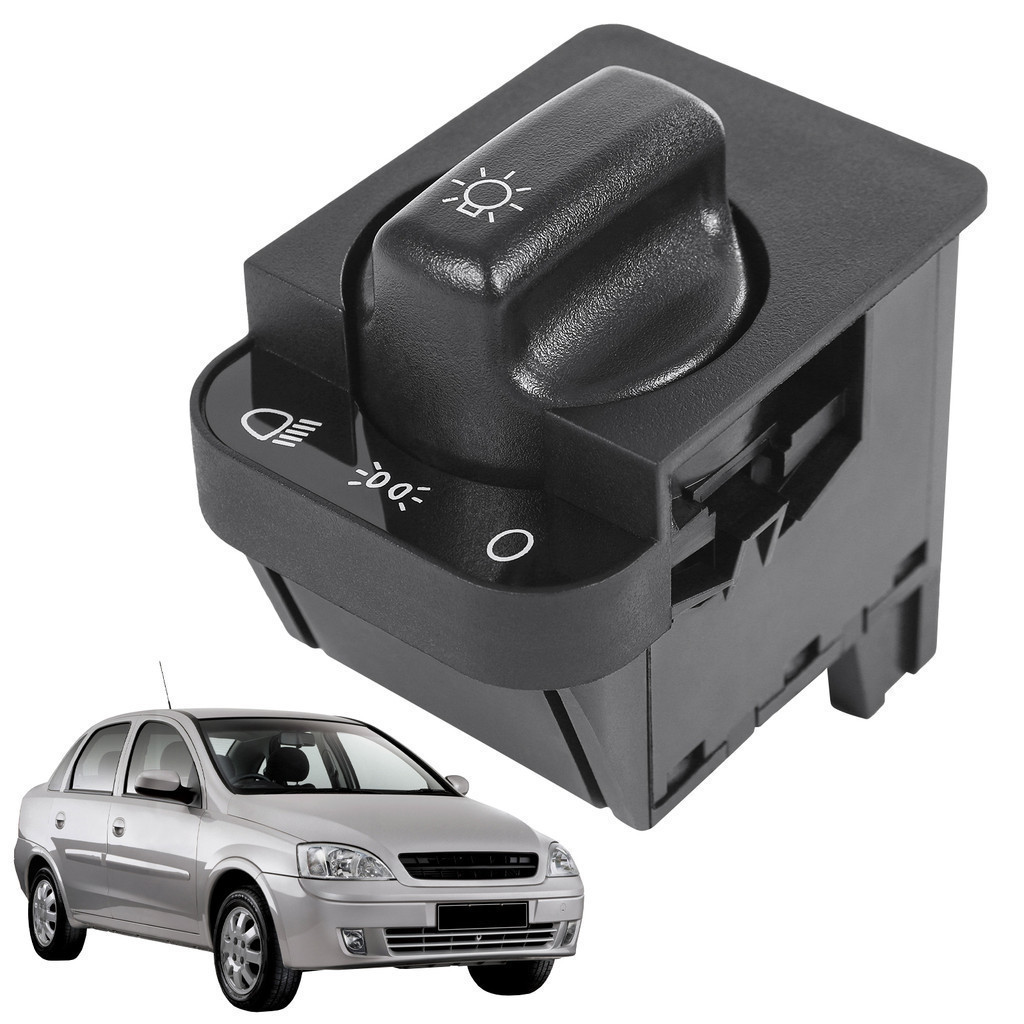 Chave de Farol - Luz de Teto e Lanterna - Corsa Classic/Pickup/Wagon 90381877