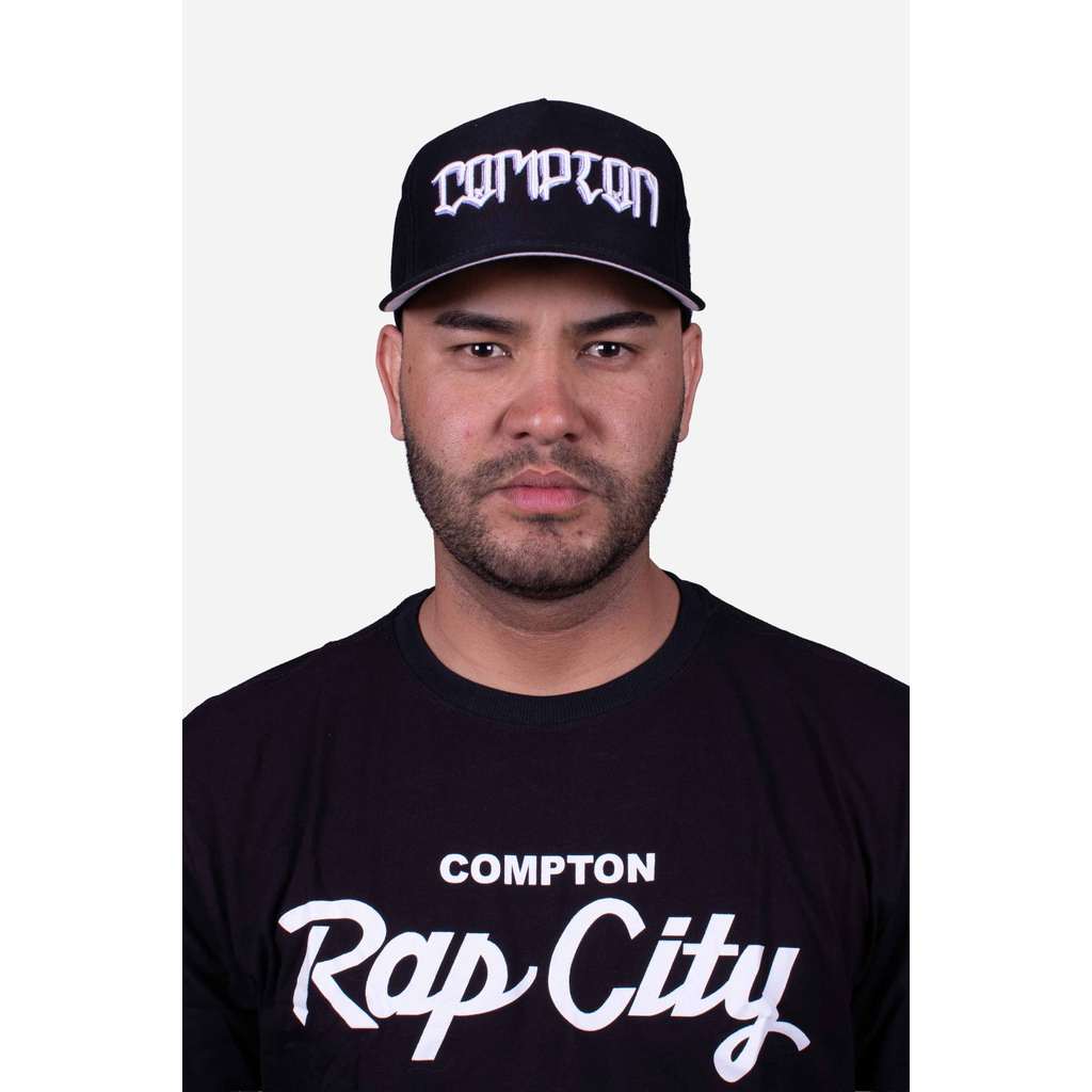 Boné Aba Curva Collab Starter X Compton X Pinkill Preto