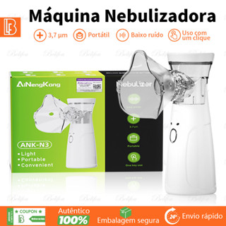 Nebulizador Portátil Infantil ANK-N3 Silencioso Ultrassônico Mini Inalador Para Crianças e Adultos em Oferta na Shopee