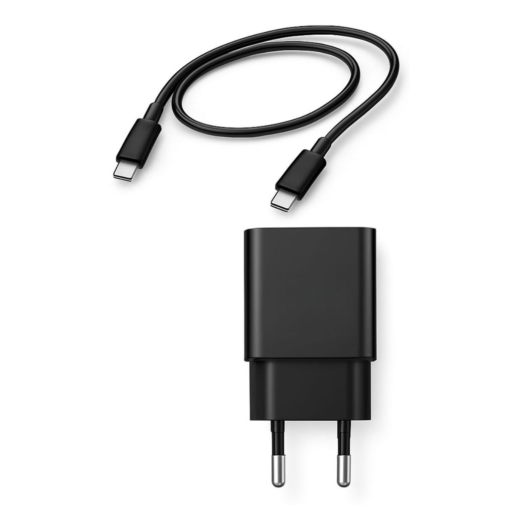 Carregador Turbo 50w Rápido C/ Cabo Tipo-C Tipo Motorola