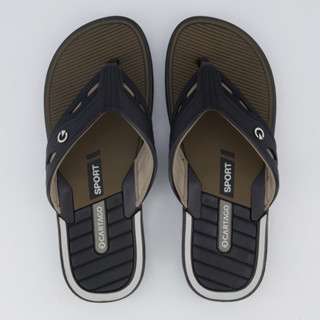 Chinelo Cartago Dallas Preto e Bege em Oferta na Shopee