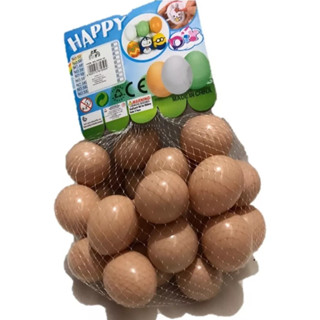 Kit Ovos Falsos Brincadeira Plástico Para Indez Galinha Cor Colorido em Oferta na Shopee