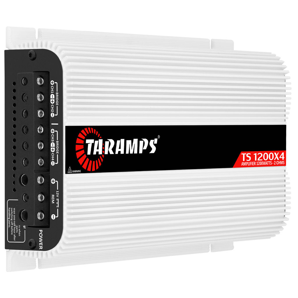 MODULO AMPLIFICADOR TARAMPS TS 1200X4 POTENCIA 1200 WATTS RMS 2 OHMS