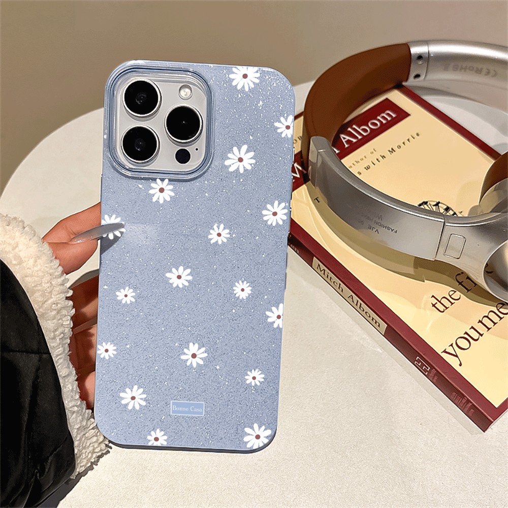 Margarida Capa De Luxo Capinha Para IPhone 13 11 12 14 15 16 17 XR Normal Pro Max Glitter Caso Telefone em Oferta na Shopee
