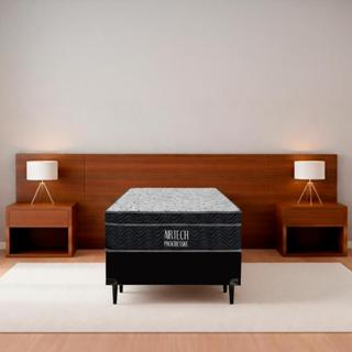 Cama Box e Colchão Airtech Progressive – Solteiro(88x188) - Ortobom em Oferta na Shopee