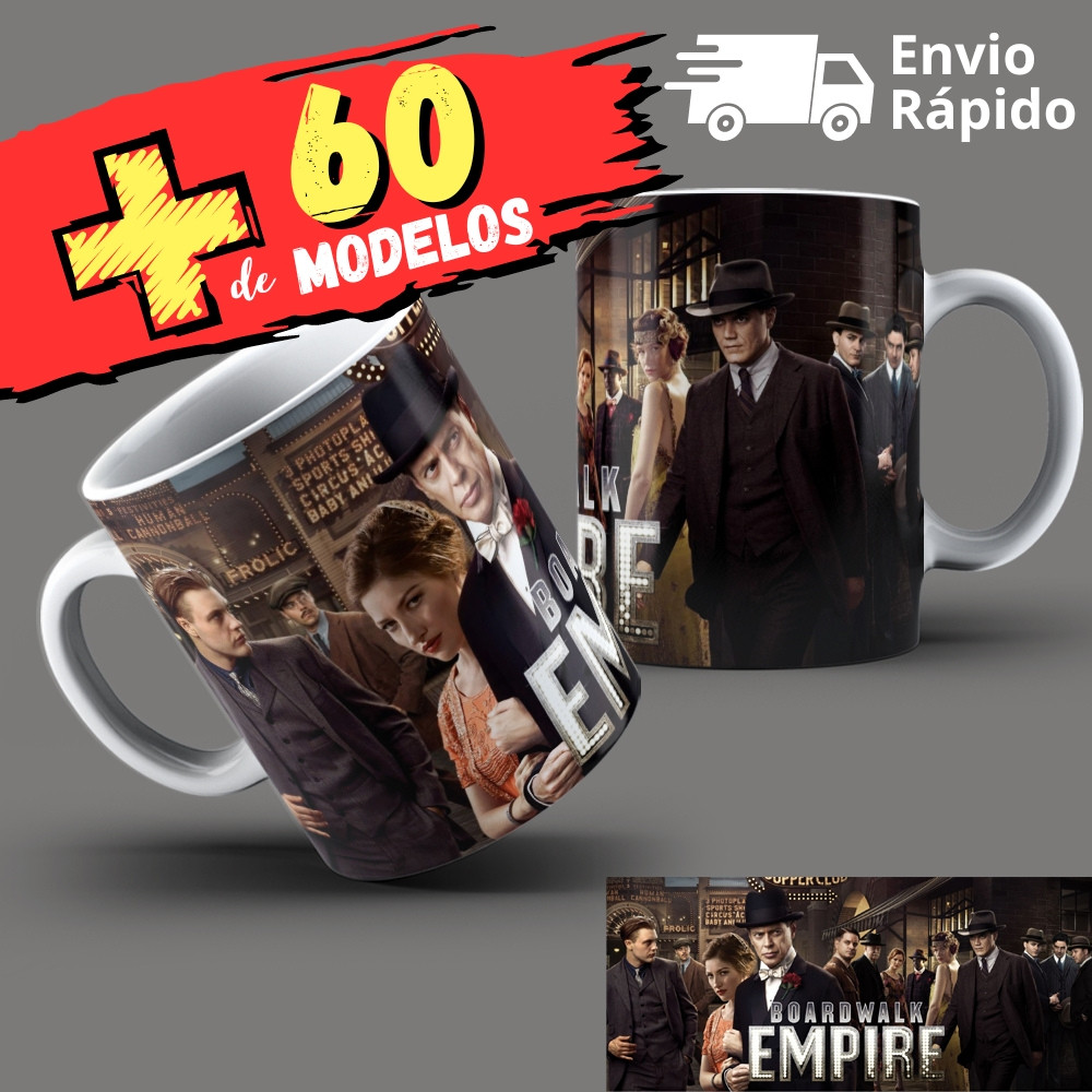 Caneca Boardwalk Empire 64 Modelos