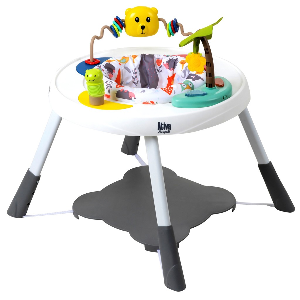 Centro De Atividades Ativa Burigotto Com Assento Acolchoado em Oferta na Shopee