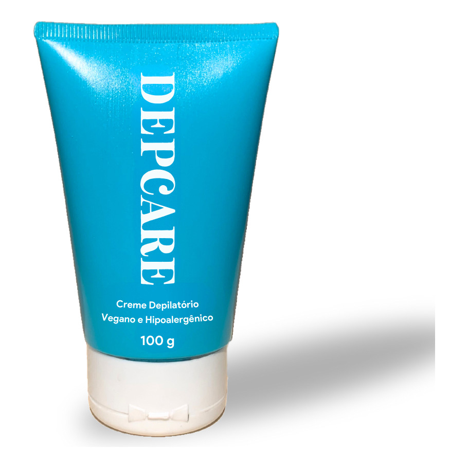 Creme Depilação Depcare Vegano E Hipoalergênico 100g Sensível Depilador removedor de pelos