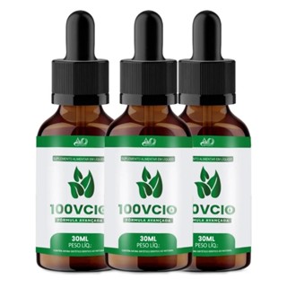 100 VICIO GOTAS ORIGINAL 100% NATURAL 30ML (03 UNIDADES) em Oferta na Shopee