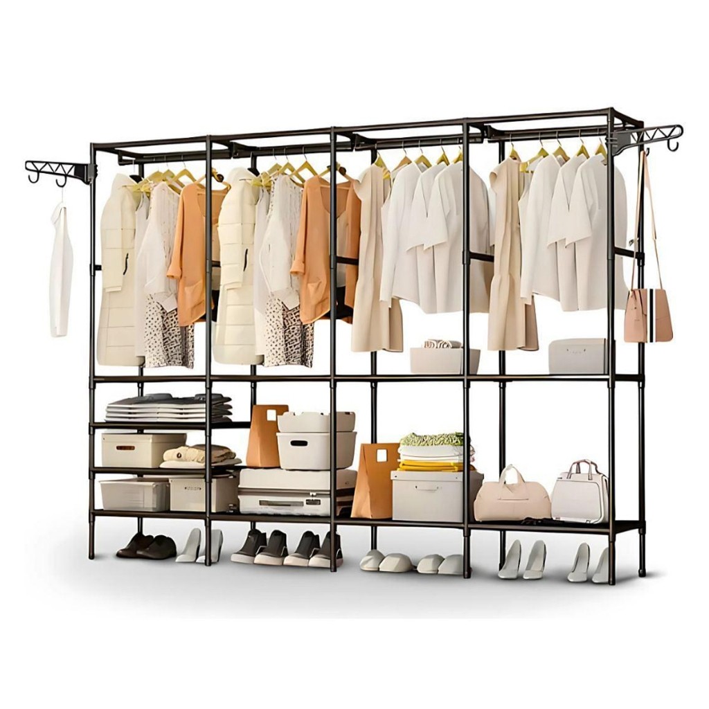 Cabideiro Arara 4 Compartimentos 213 Multiuso A Prova D Água em Oferta na Shopee