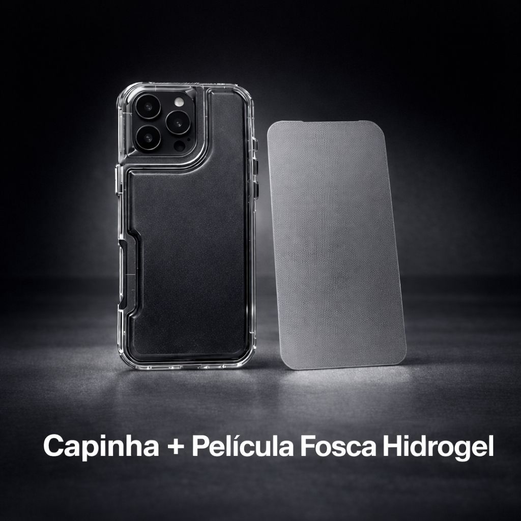Capa capinha iPhone 12 iPhone 12 Pro iPhone 12 Pro max Terceira geração proteção Space Cel NOVO