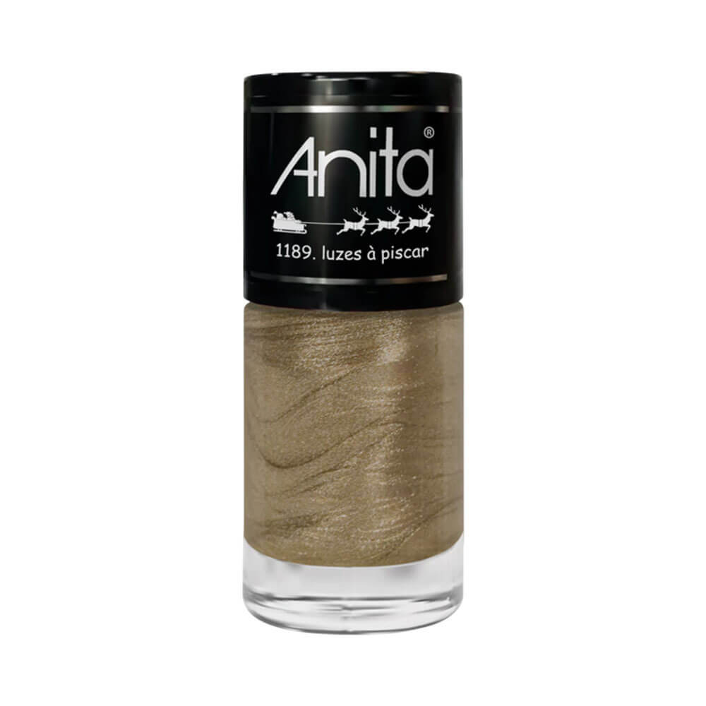 Esmalte Anita Tempo de Celebrar Luzes à Piscar em Oferta na Shopee