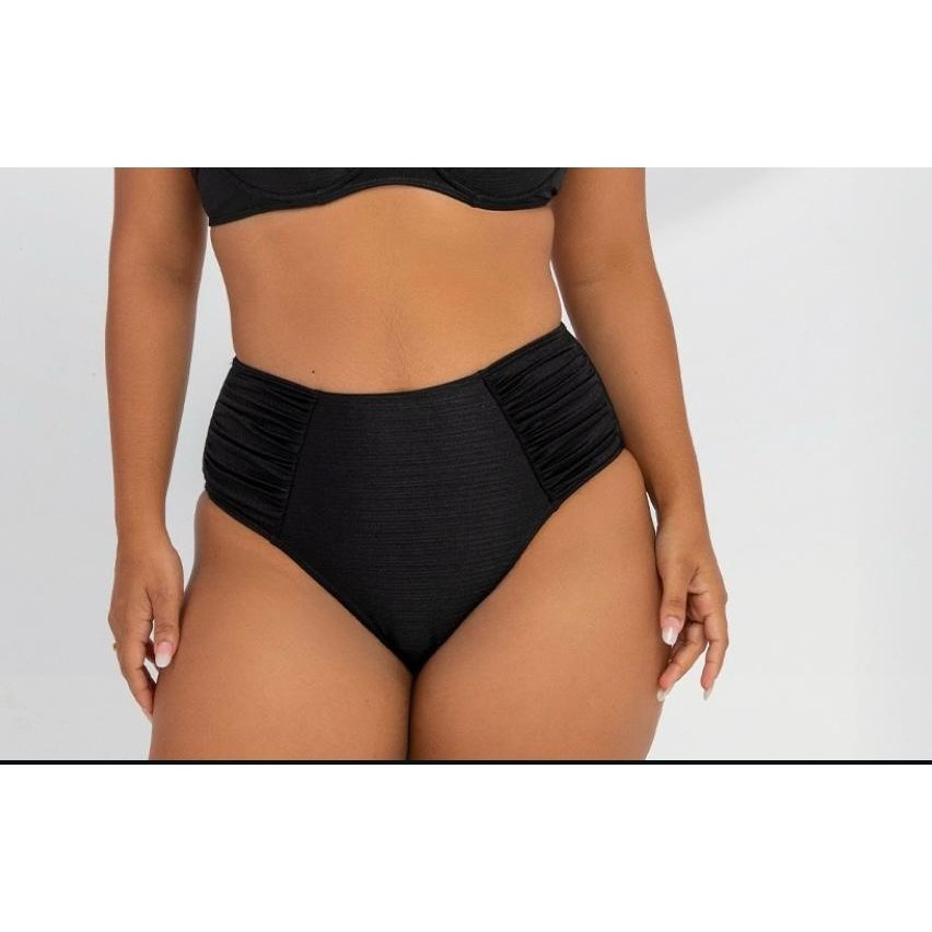 Biquiní Suquini Plus Size Zero Barriga Cintura Alta Hot Pant