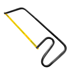 Arco de Serra Fixo 12 Pol. Ferro Fundido Manual Corte Metal Madeira Plástico Canos MDF