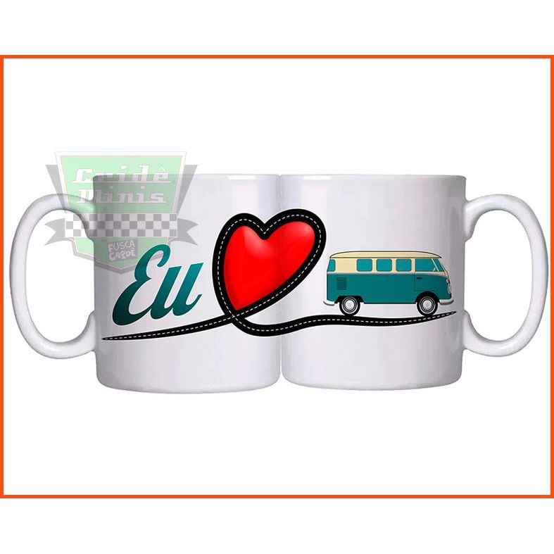 Caneca I Love Kombi Corujinha!