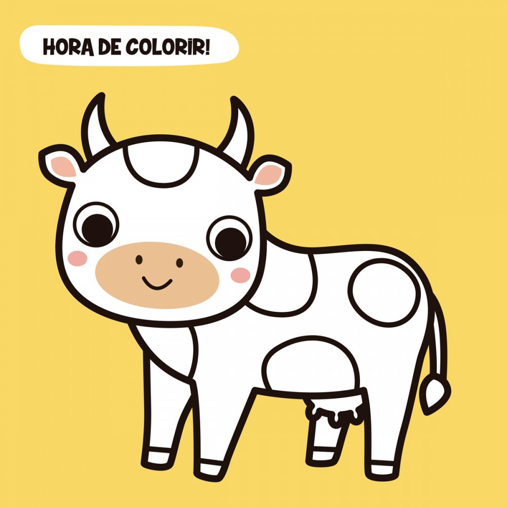 Livro Animais da fazenda - 2 livros de colorir sanfonados · foto 2