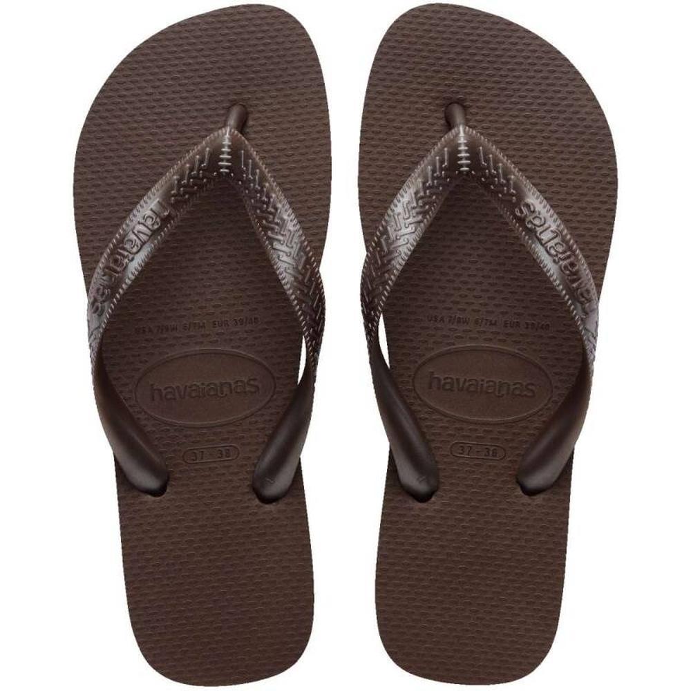 Chinelo Havaianas Top Tiras - Feminino - Marrom em Oferta na Shopee