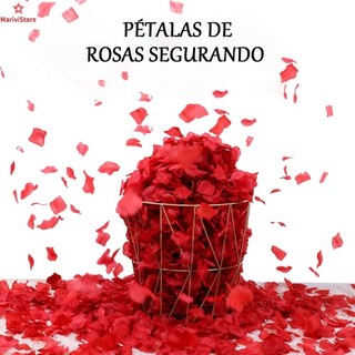 1000Pétalas De Rosas Artificiais Vermelha Casamento Noivas Decoração Para Decoração Casamento Noivas