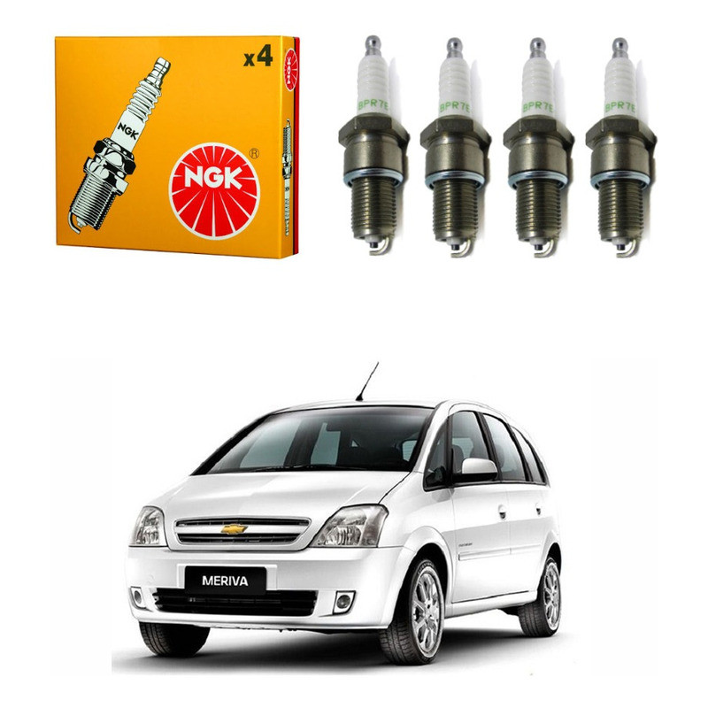Jogo Velas Ngk Meriva 1.4 2009 A 2012