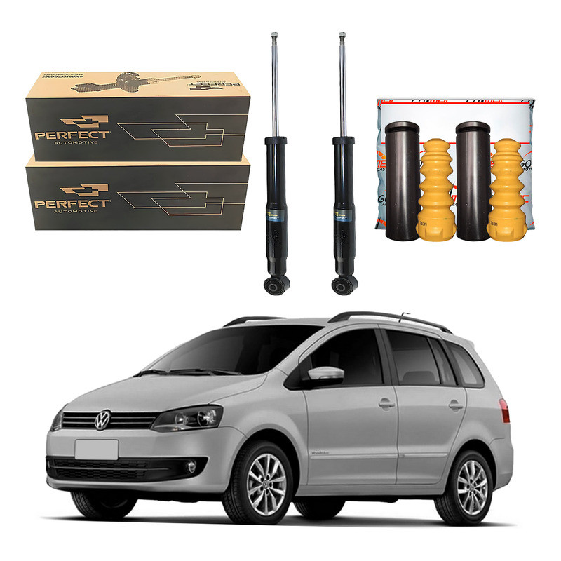 Kit Amortecedor Traseiro Spacefox 1.6 2010 A 2014