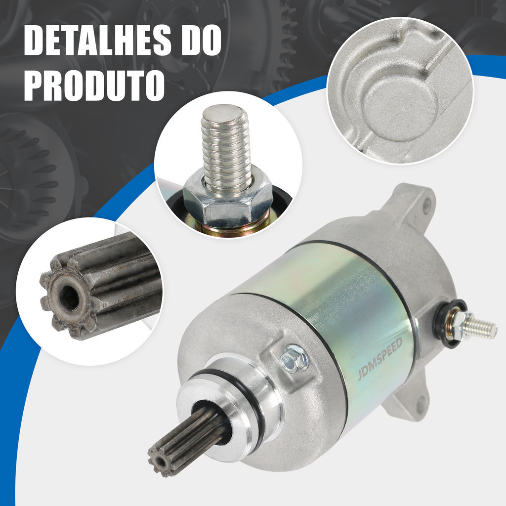 Motor Arranque Partida Titan 150 Mix Fan 150 nxr 150 Bros todas cg em Oferta na Shopee