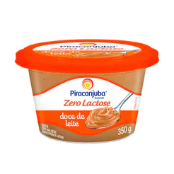 Doce De Leite Zero Lactose Cremoso 350g Piracanjuba