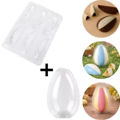 3 FORMA BWB 6 FATIAS + 30 BLISTER BWB P/ OVO 6 FATIAS (CHOCO)