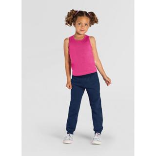Calça jogger infantil menina em moletinho Brandili em Oferta na Shopee