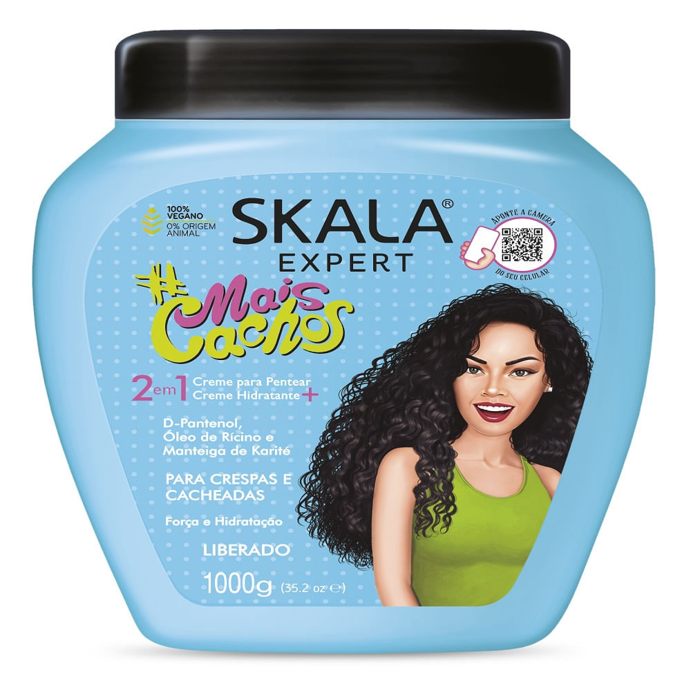 Creme de Tratamento Skala Mais Cachos 1kg em Oferta na Shopee