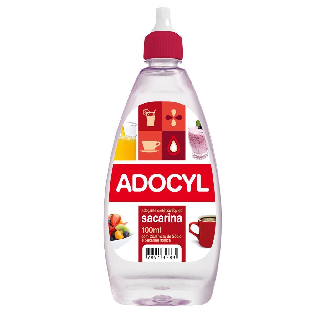 Adoçante Liquido Adocyl Sacarina 100ml em Oferta na Shopee