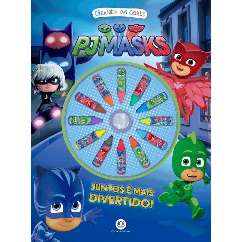 Livro PJ Masks - Juntos é mais divertido!