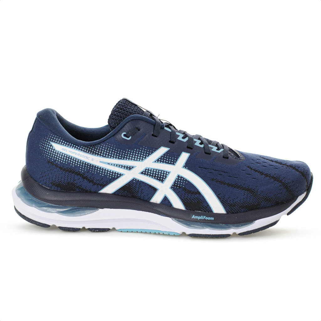 Tênis Asics Gel Hypersonic 5 Azul Escuro e Branco - Masculino