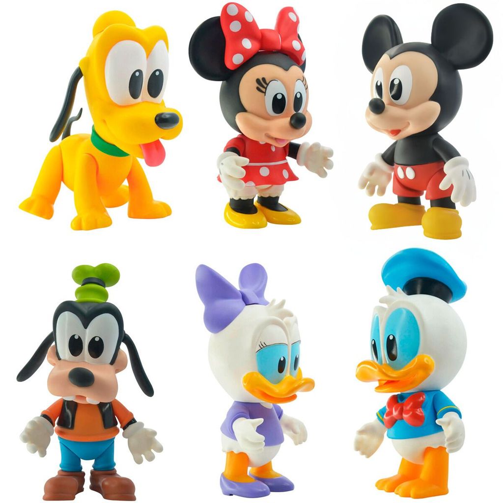 Boneco Vinil Disney Junior 12cm - Líder Brinquedos em Oferta na Shopee