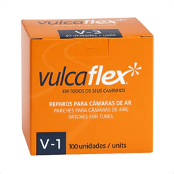 Remendo A Frio V1 040mm Vulcaflex P/ Câmara De Ar - 100un