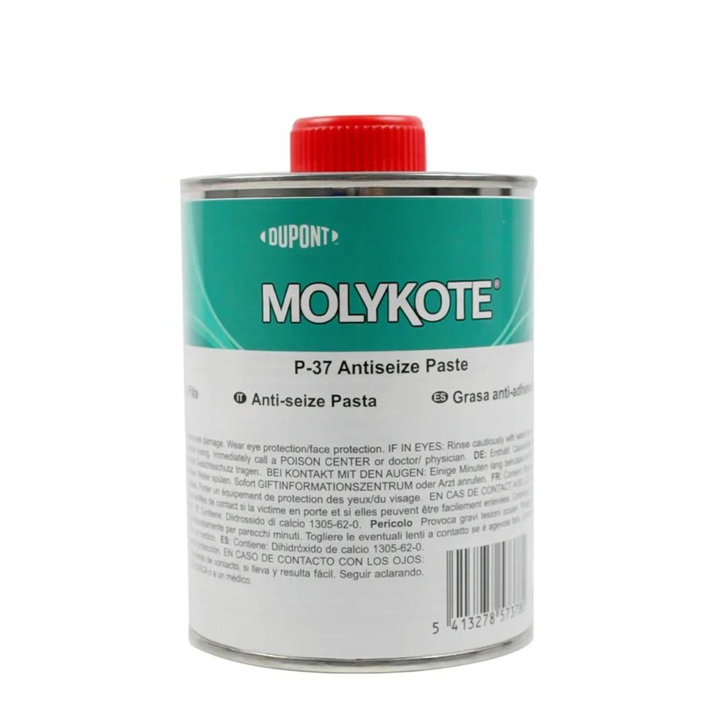 Molykote Pasta P-37 Dupont 500 Gramas Lubrificante Graxa Proteção Metal Usinagem Manutenção