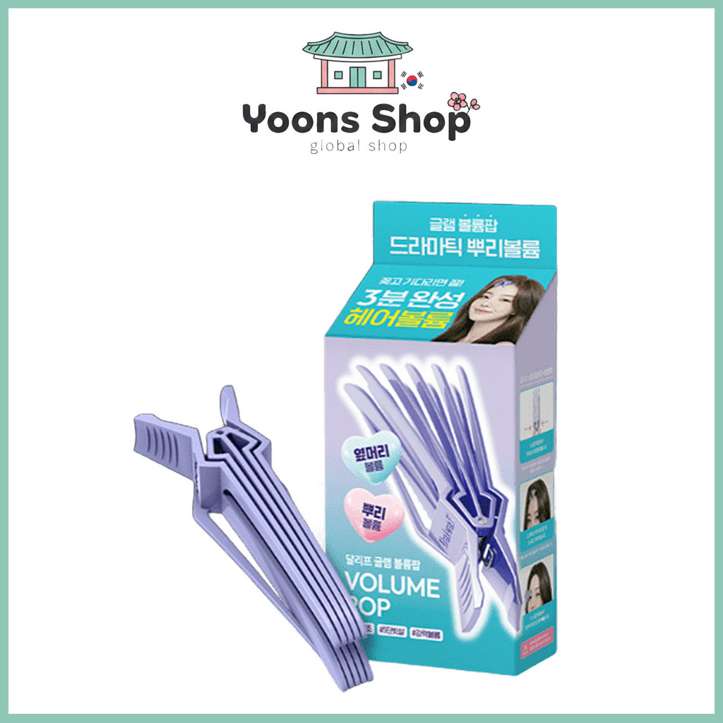 Dalif Glam Volume Pop Bangs Roots Volume Tongs