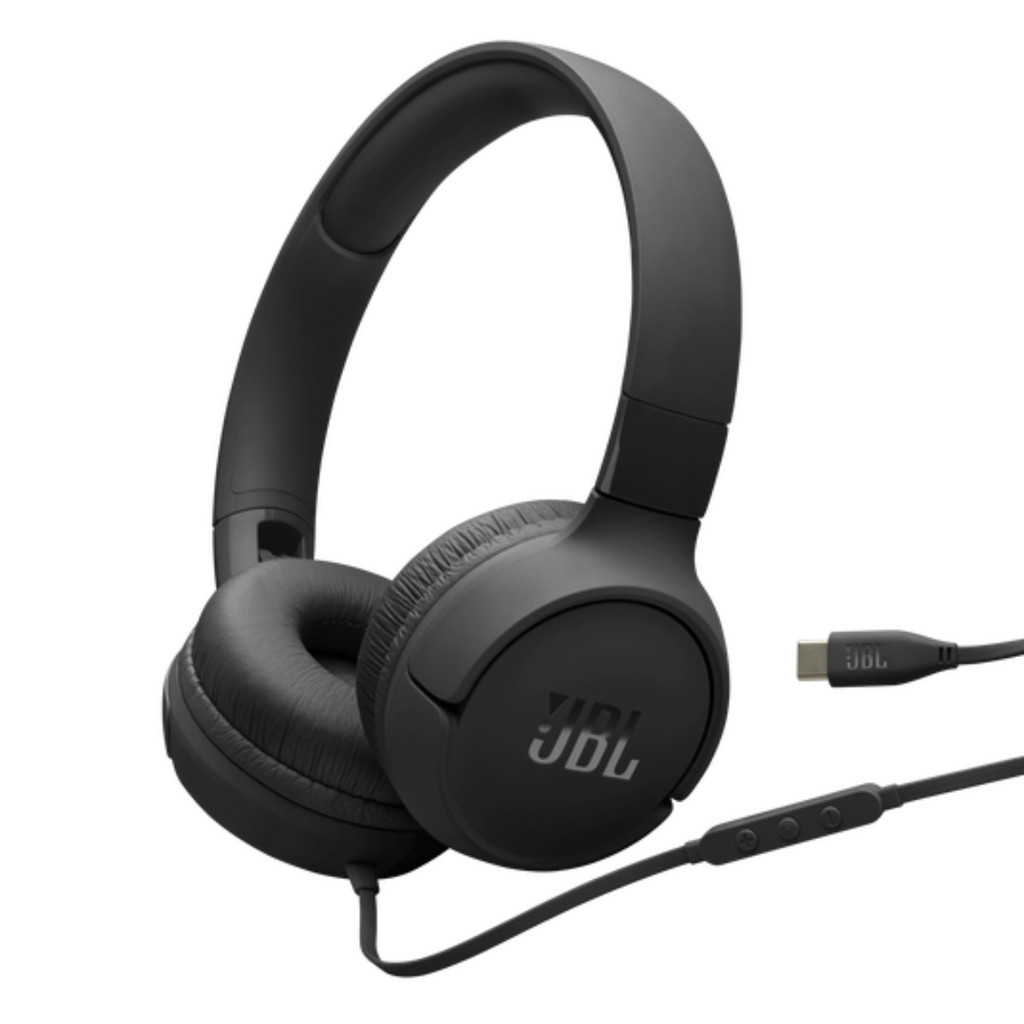 FONES DE OUVIDO JBL TUNE 520C USB-C PRETO - JBLT520CBLK em Oferta na Shopee
