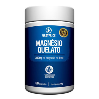 Magnésio Quelato 300mg 60 Cápsulas em Oferta na Shopee